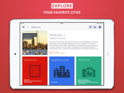 【免費旅遊App】Melbourne - your travel guide with offline maps from tripwolf (guide for sights, restaurants and hotels)-APP點子