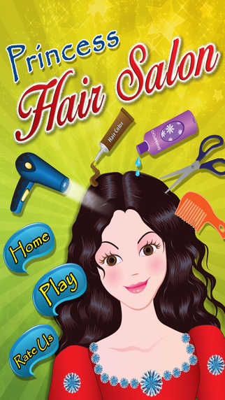 Princess Hair Salon – Crazy barber shop and hair stylist parlor game for girls