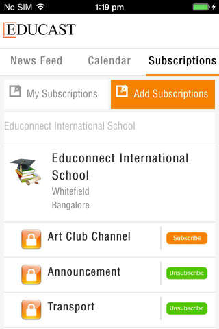 Educast School Communicator screenshot 4