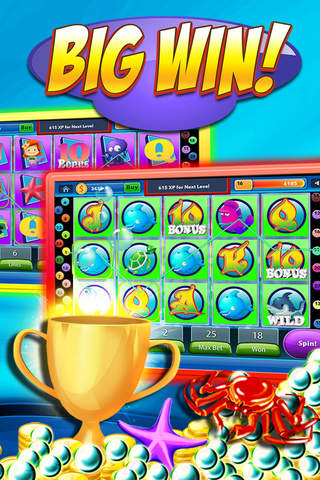 ``` 777 Big Gold Fish Casino Slots``` - play as jackpot-joy 5 pharaoh's king of poker fire tower screenshot 2