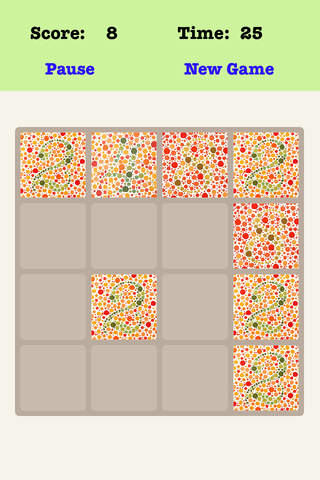 Color Blind 4X4 - Merging Number Block & Playing With Piano Music screenshot 3