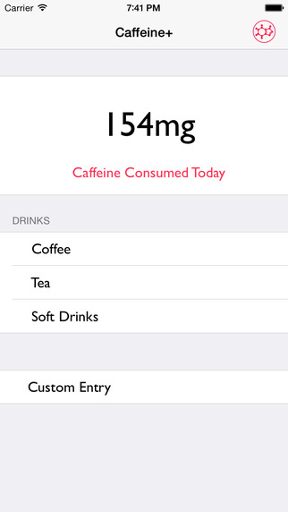 Caffeine Plus - Track your Caffeine