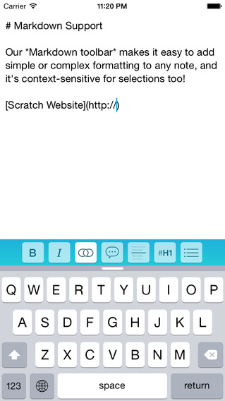 【免費生產應用App】Scratch — Your Quick-Input Notepad-APP點子