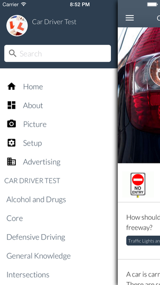 Car driver knowledge tests - Produced to help you get ready to take your driving test