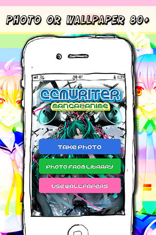 CCMWriter - Manga & Anime Studio Design Text and Photos Music Camera " Vocaloid “ screenshot 4