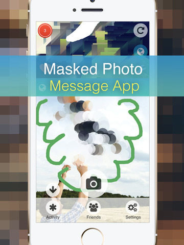 【免費娛樂App】VEILL - Secret MaskPhoto Message --APP點子