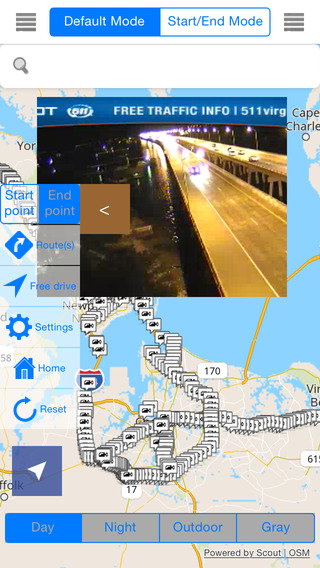 Virginia Offline Map Navigation POI Travel Guide Wikipedia with Real Time Traffic Cameras Pro