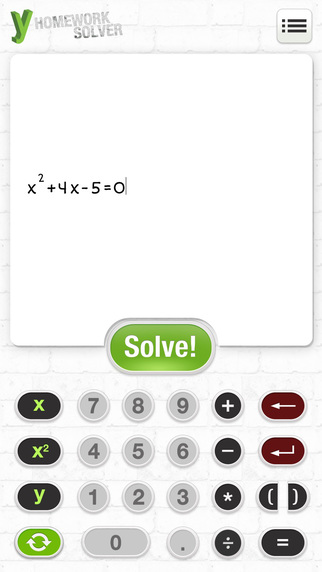 【免費教育App】yHomework - Math Solver-APP點子