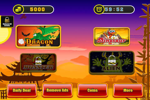 All in Hit the Jackpot Dragon & Monster Xtreme Casino - Best Doubledown Win Big Fortune Slots Free screenshot 3