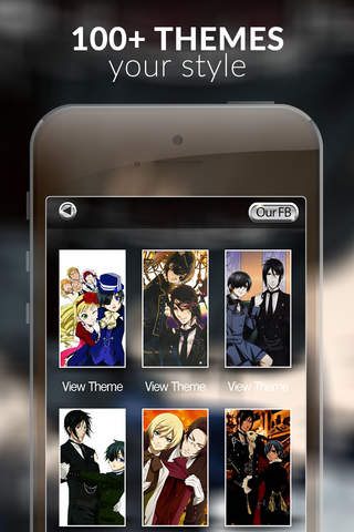 Manga & Anime Gallery : " Black Butler Edition " HD Retina Wallpaper Themes and Backgrounds screenshot 2