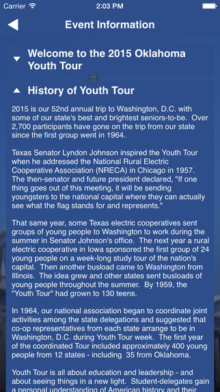 【免費生活App】Oklahoma Youth Tour-APP點子