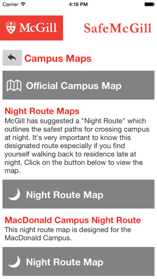 【免費教育App】SafeMcGill-APP點子