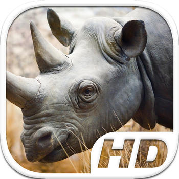 Rhino Simulator HD Animal Life LOGO-APP點子