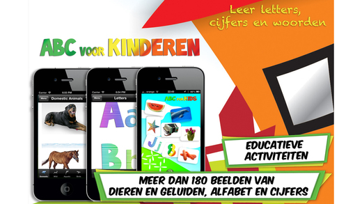 ABC voor Kinderen - Leer letters cijfers en woorde