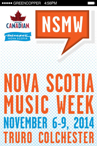 Molson Canadian Nova Scotia Music Week 2014 screenshot 3