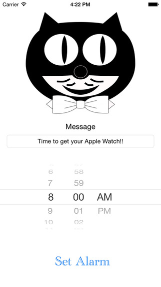Kitty Kat - Clock Watch App Timer Alarm Notification