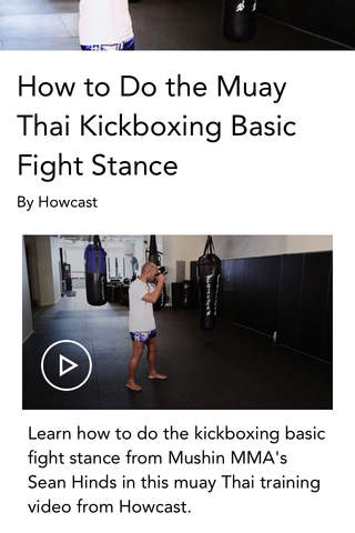 Muay Thai Techniques: Video Workshop screenshot 2