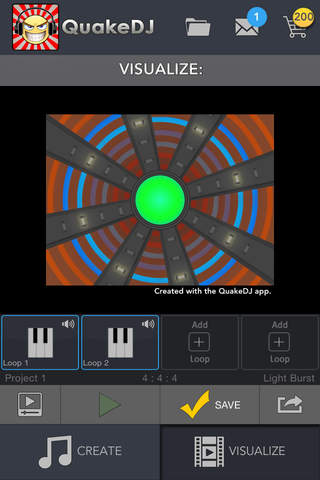 QuakeDJ - Visual Loop Producer screenshot 4