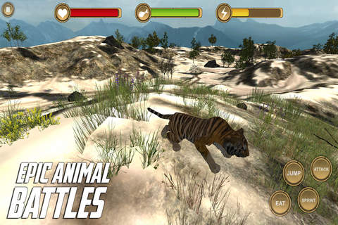 SaberTooth Tiger Simulator HD Animal Life screenshot 3