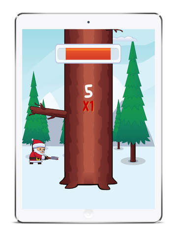 【免費遊戲App】Santa The Lumberjack-APP點子