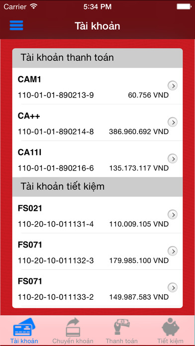 Captura de tela do iPhone 2