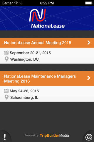 NationaLease Meetings 2015-16 screenshot 2