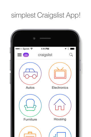 Scout for Craigslist - a free mobile Craigslist app for iPhone and iPad screenshot 2