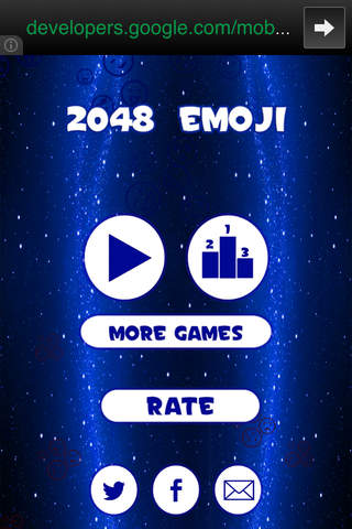 2048 with Emoji screenshot 2