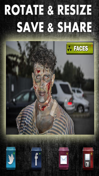 【免費娛樂App】Zombie Face Camera Booth Free - Turn Yourself Into A Scary Zombie-APP點子