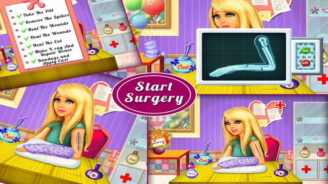 Princess Hand Surgery - Free Kids Doctor Game