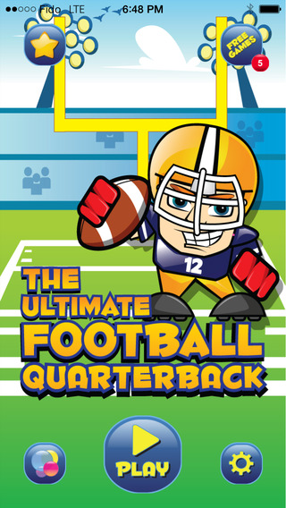 【免費遊戲App】Football - The Ultimate Football Quarterback (soccer) 2014-APP點子