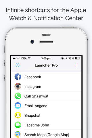 Launcher Pro - Watch & Notification Center Widget screenshot 3