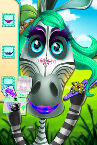 Little Zebra Makeover Resort-Pets Makeup screenshot 3