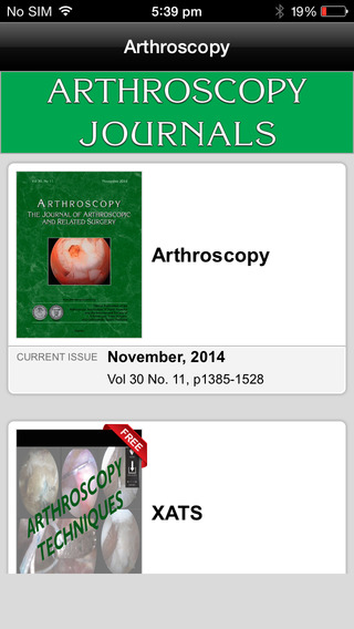 【免費醫療App】Arthroscopy: The Journal of Arthroscopic and Related Surgery-APP點子