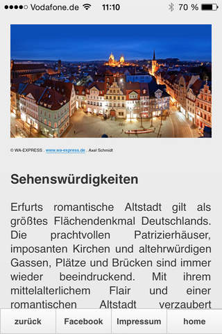Erfurt App screenshot 2