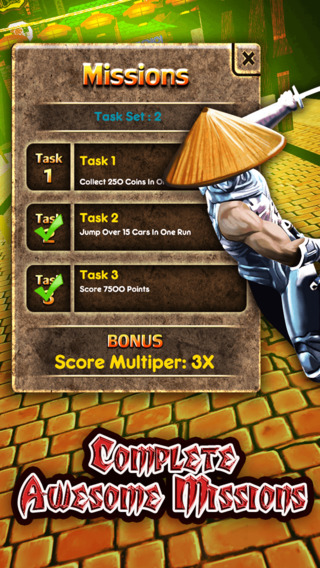 【免費遊戲App】A Ninja Warrior Combat Run 3D Kids Fun Race Game-APP點子