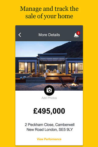 Tepilo – Sarah Beeny’s Online Estate Agent - sales management app for selling UK homes nationwide screenshot 2