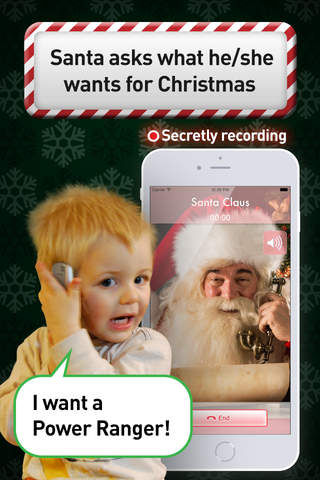 Video Call from Santa - Kid wishes secretly recorded for Parents screenshot 4