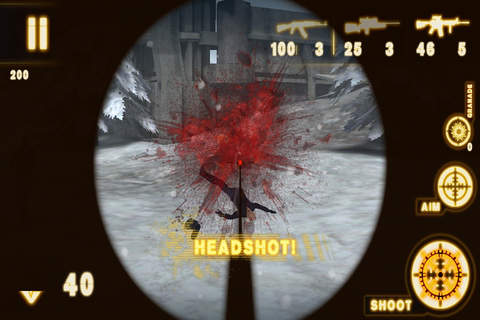 'Arctic Sniper (17+) PRO - Full Winter Combat Shooter Version screenshot 2