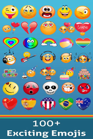 Emoji Image Edit.or - Add Emoticons,Color Effects To Photo For Instagram & Twitter screenshot 2