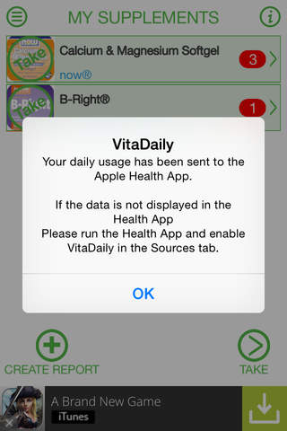 VitaDaily - Supplement Scheduler screenshot 3