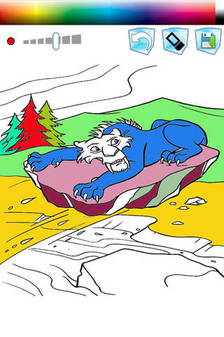 Coloring Game Pro For Ice Age Unofficial Version screenshot 2