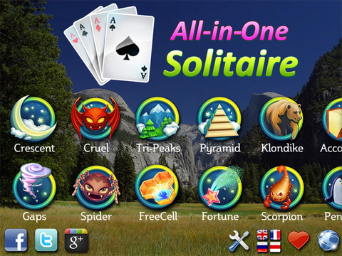 【免費遊戲App】All-in-One Solitaire-APP點子