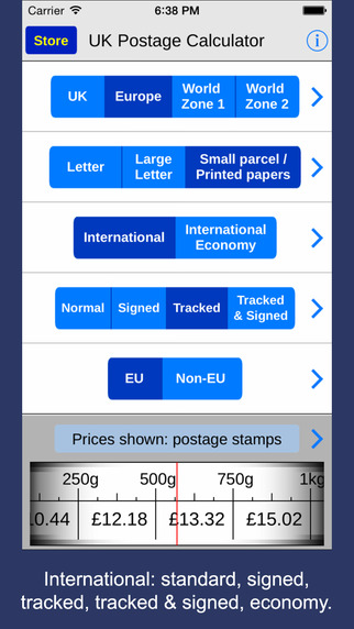 【免費商業App】UK Postage Calculator - Ideal for eBay, Royal Mail, Gumtree delivery rates-APP點子