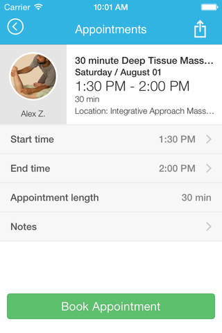 Integrative Approach Massage screenshot 4