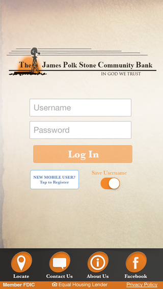 James Polk Stone Community Bank Mobile