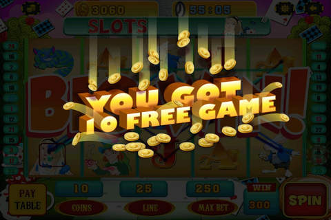 A Lucky Rabbit Slots Game - Vegas Wonderland Casino Games Free screenshot 4