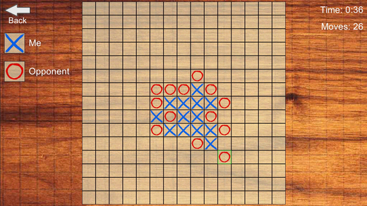 【免費遊戲App】Tic Tac Toe - Gomoku-APP點子