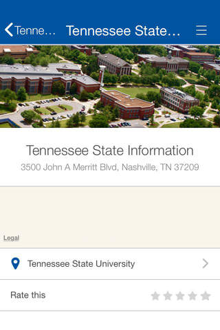 Tennessee State University screenshot 2