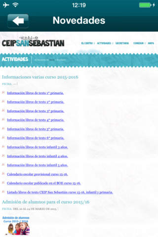 CEIP San Sebastian - Meco screenshot 3